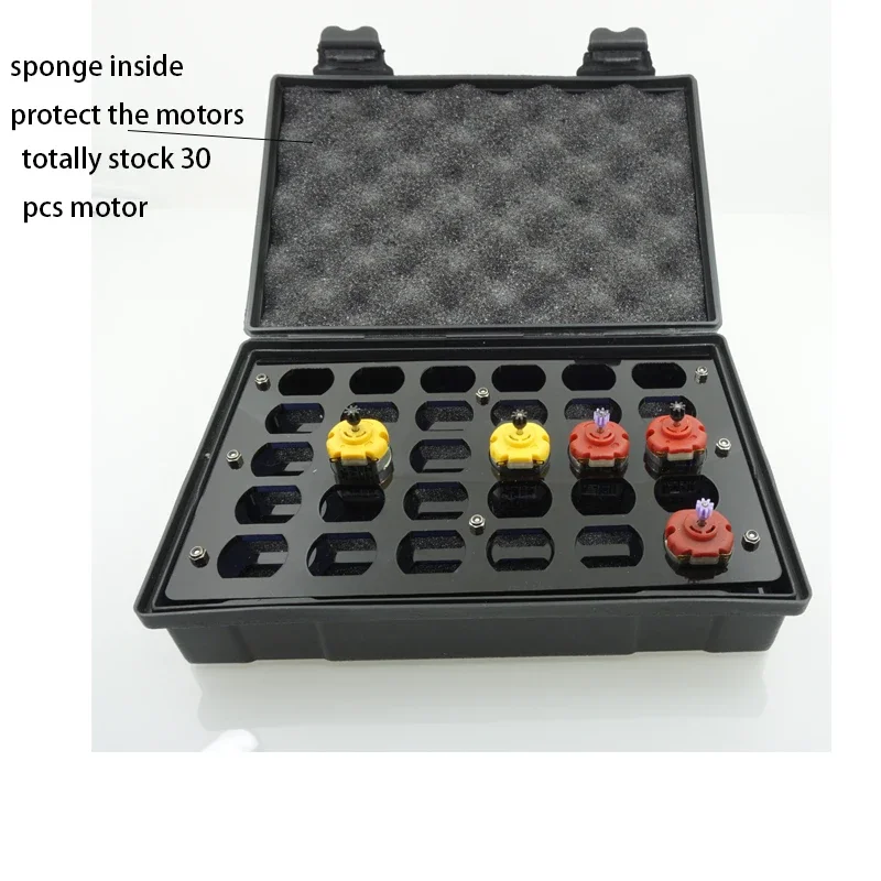 self made mini 4wd stock boxes motor box can stock 30pcs mini 4wd motors with sponge inside for protecting the motors 324 store 4