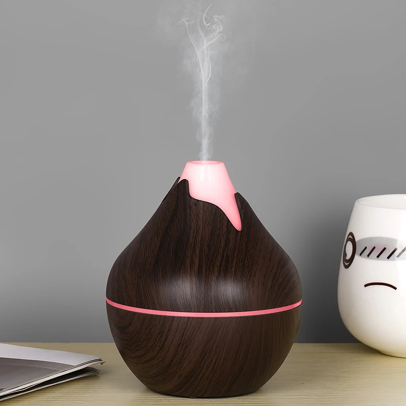 200ml USB Aroma Essential Oil Diffuser Ultrasonic Mini Humidifier Air Purifier 7 Color Change LED Night Light for Office Home 4