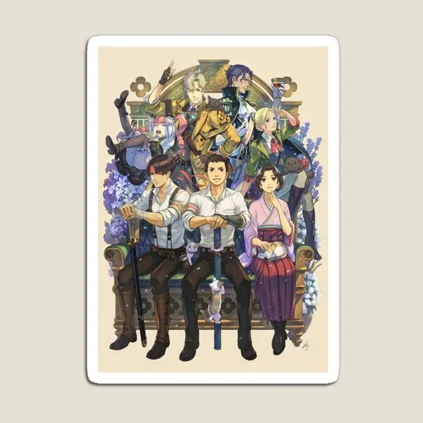 The Great Ace Advocator 20Th Anniversary Magnet Holder Stickers Cute Home Children Funny Magnetic Baby Kids