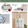Lilo Stitch Cartoon Canvas Bag Female Canvas Bag Student Backpack Shoulder Bag Large Capacity Casual Shopping Totes bag Ins 5