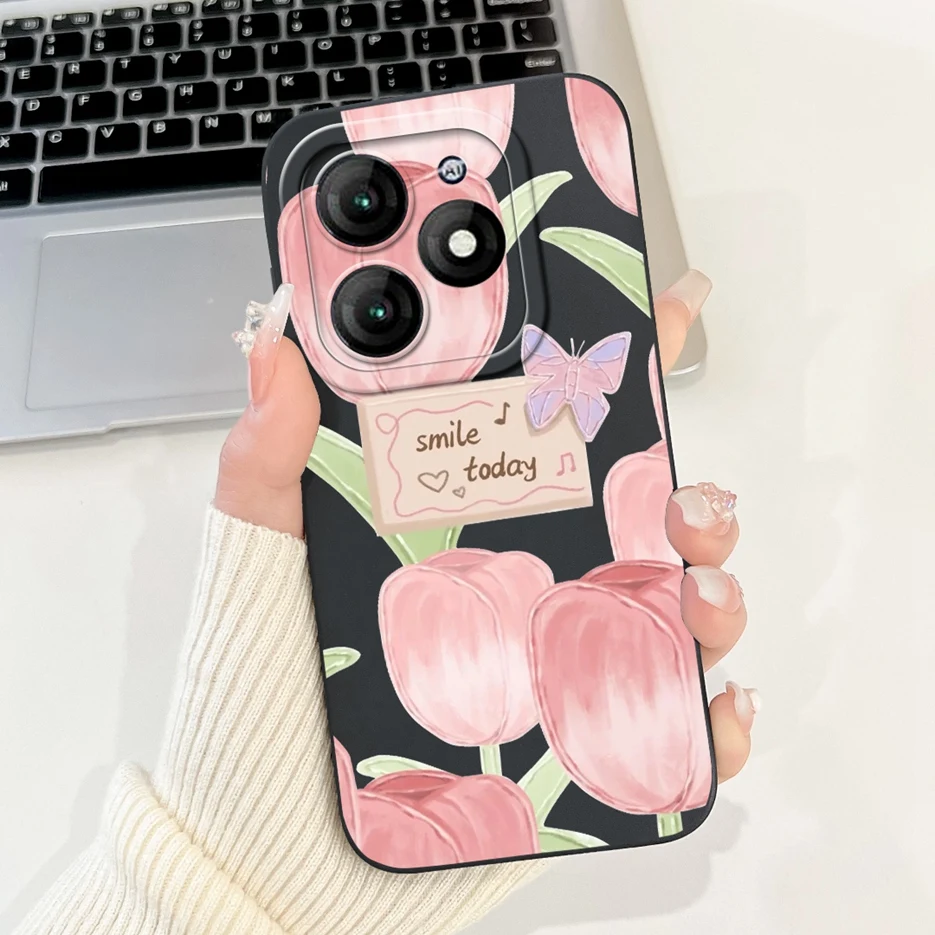 Cute Panda Cartoon Soft Silicone Shockproof Phone Case Cover