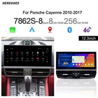 Carplay Android 13 Car Radio for Porsche Cayenne 2010-2017 QLED GPS Autoradio 8+256G Navigation Stereo Wifi Multimedia Player 1