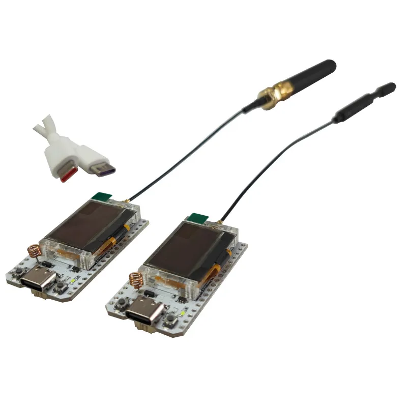 2PCS Heltec LoRa32 V3 433MHZ/868MHz 개발 보드 SX1276/SX1278 Arduino 용 OLED WIFI Lora 키트