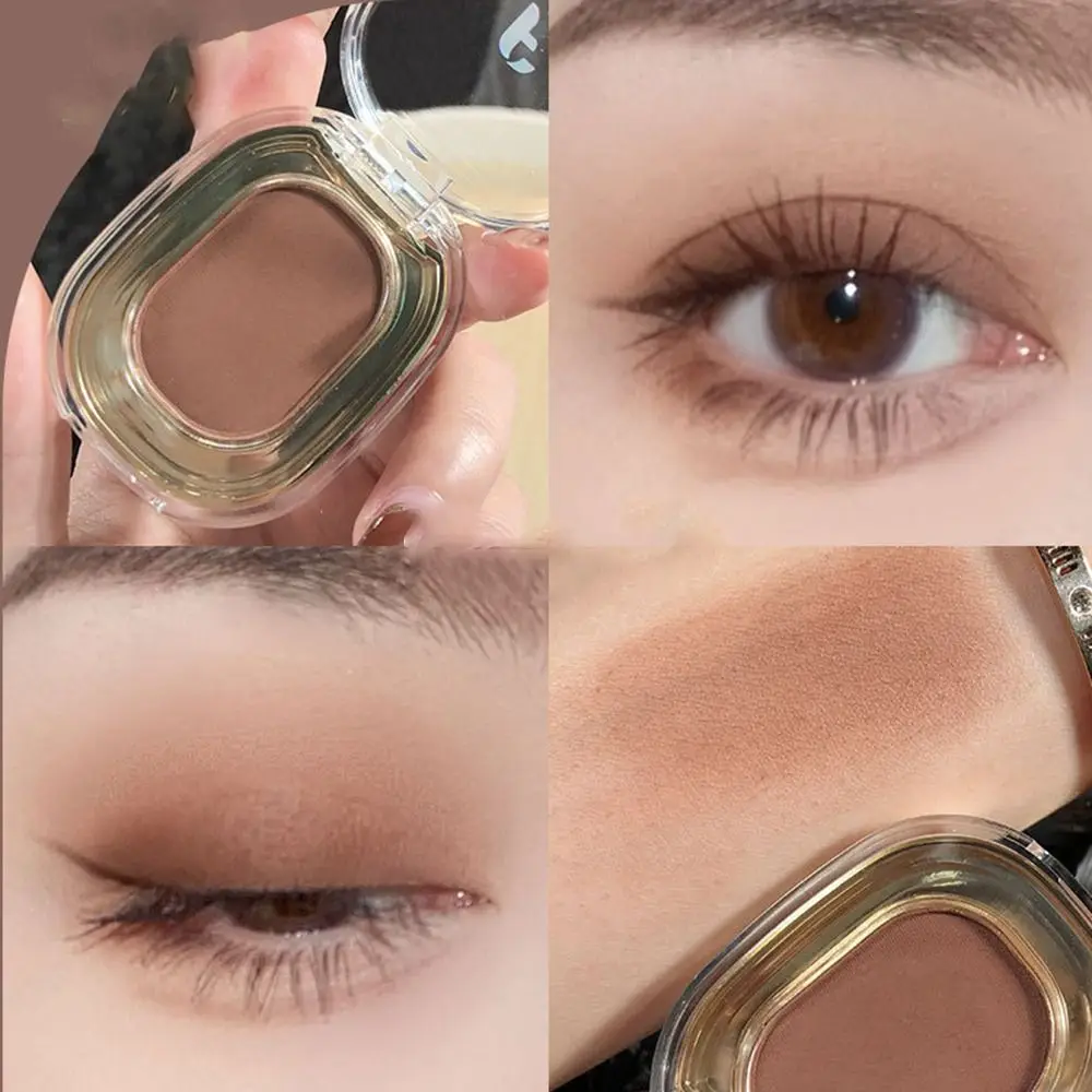 Eye Shadow Smooth Glitter Eyeshadow Low Saturation 9 Colors Eye Cosmetics Monochrome Eyeshadow Matte Eye Shadow Gentle And Clear Waterproof