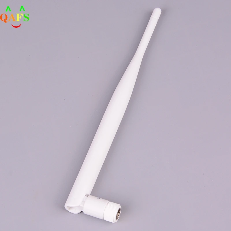 

2.4GHz White WiFi Antenna 5dBi Aerial RP SMA Male Connector 2.4g Antenna