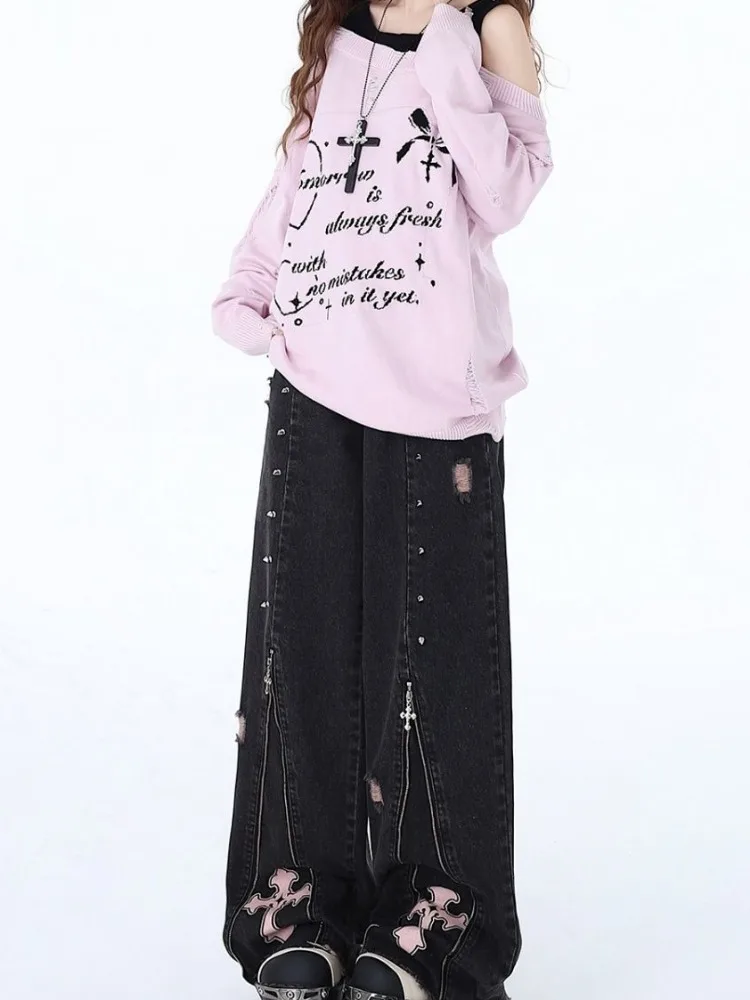 2000's archiveシワ加工 buggy slacks y2k 00s ARCHIVE】 buggy line sweat pants y2k