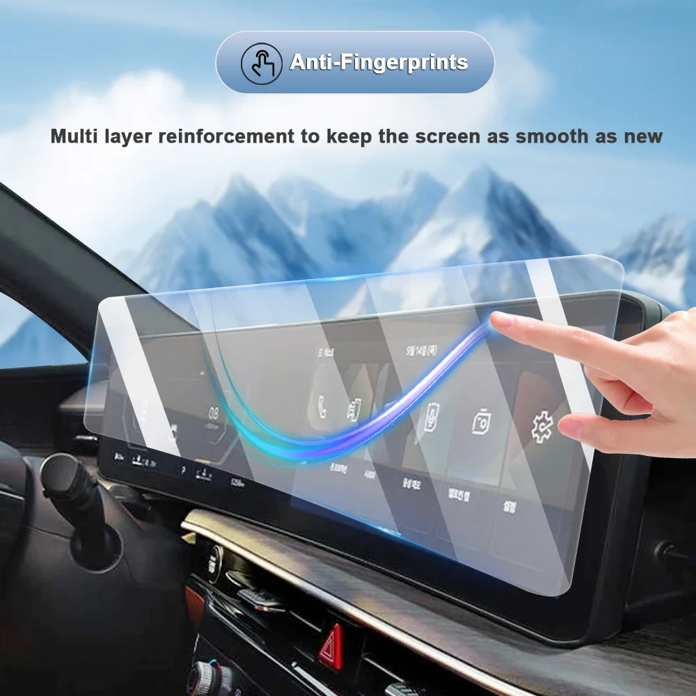 기아 K5 DL3 2024-2026 무광 눈부심 방지 스크린 보호필름 콘솔 GPS 네비게이션 LCD 스크린 TPU 필름 스크래치 방지 PPF