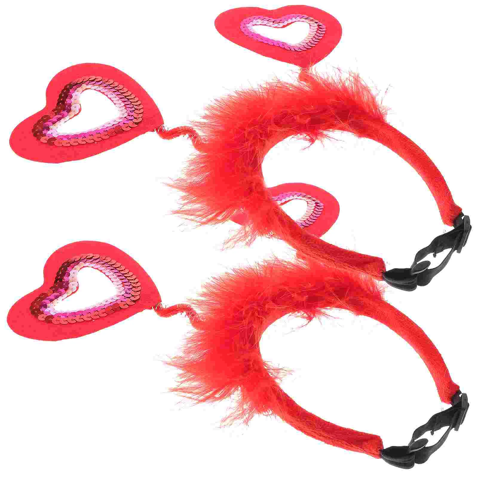 

Изящная заколка в форме сердца для домашних животных на День святого Валентина Очаровательная заколка для волос аксессуары для собак