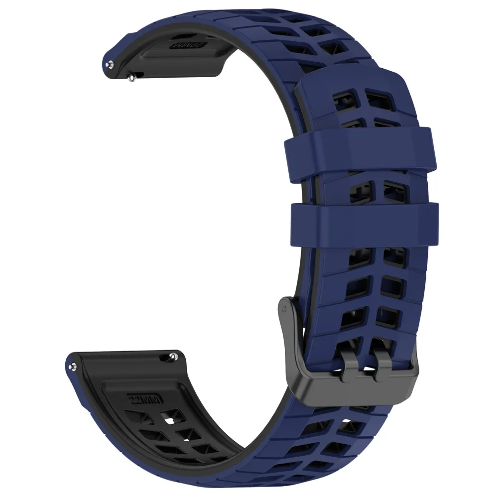 Silicone Sport Strap 22mm Watch Band - Smartwatch Accessories