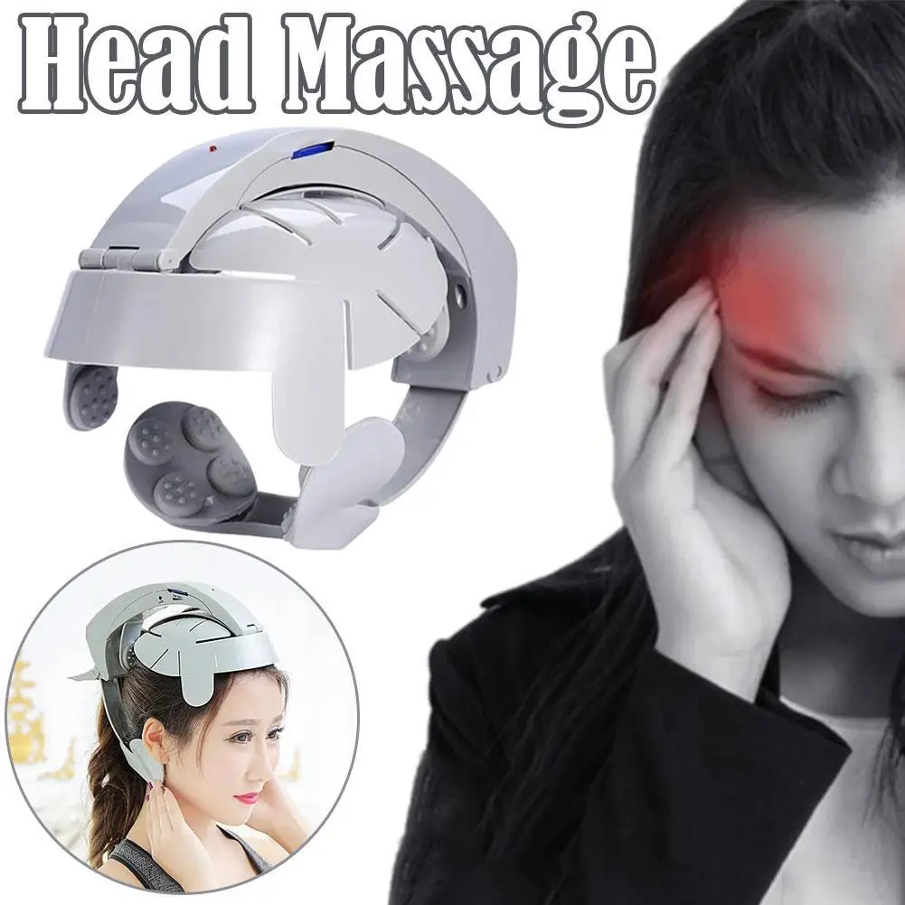 New Electric Head Massager Device Multifunctional Vibration Scalp