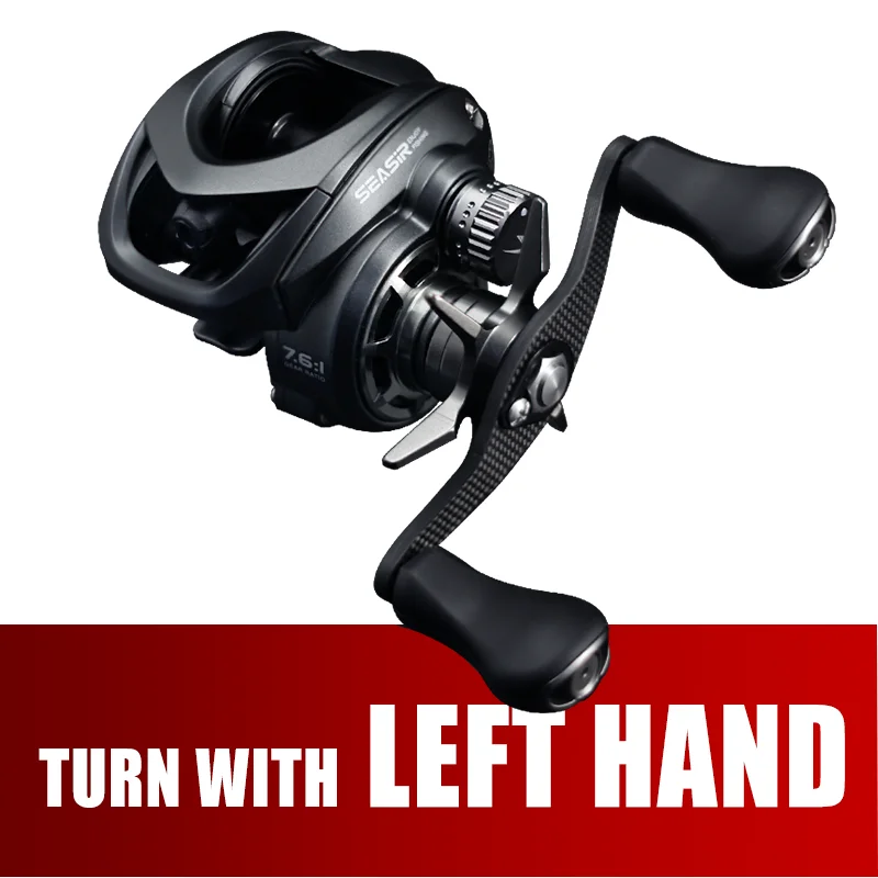 Seasir キャスト プロ 左　30mmスプール　145g Seasir P-Series Cast Pro 145g BFS Baitcasting Fishing Reel