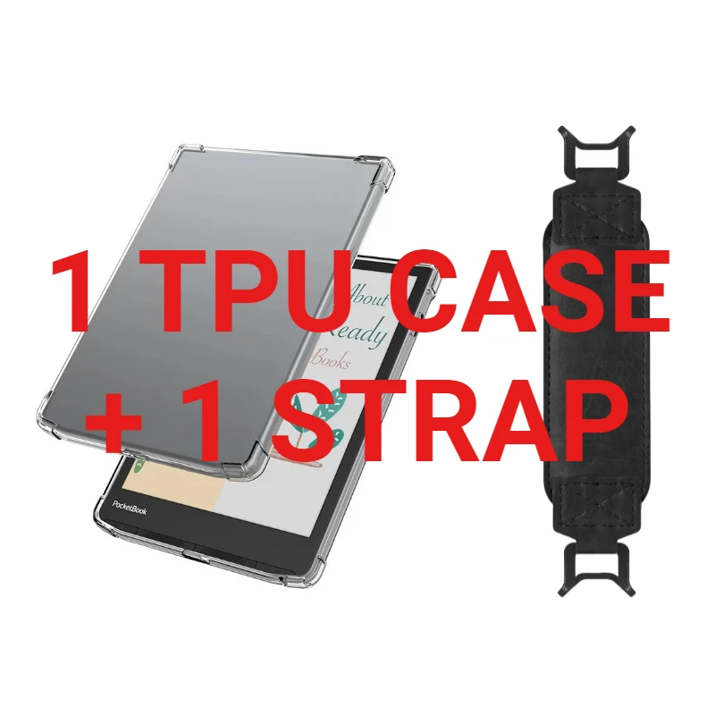 Enhanced Protective Clear TPU Back Cover with Shockproof Airbag Corners
