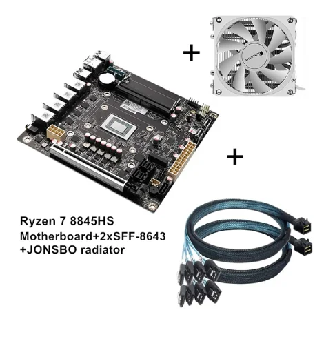 mini ITXマザーボード Ryzen7 5700X メモリ32G Minisforum、Ryzen 7 7745HXを搭載したMini-ITXマザーボード PCI