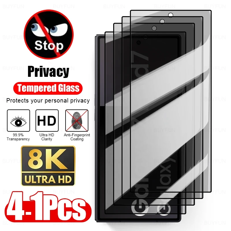 Premium 9H Privacy Tempered Glass Anti-Spy Screen Protector
