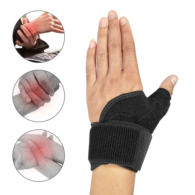 

Wrist Orthosis Adjustable Thumb Brace Sport Wrist Support Finger Holder Protector Brace Protective Sleeve Protect Finger Medical