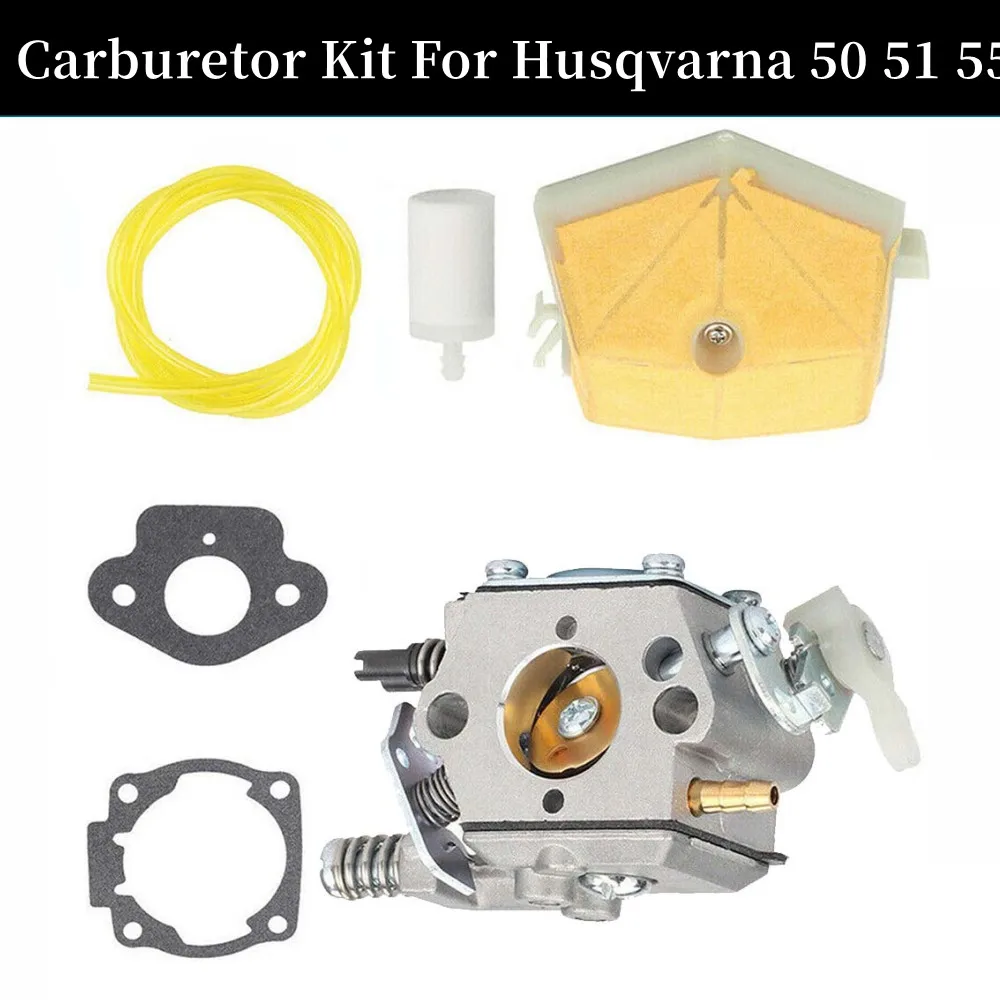 Carburetor Kit For Husqvarna 50 51 55 61 254 257 261 262 Chainsaw WT
