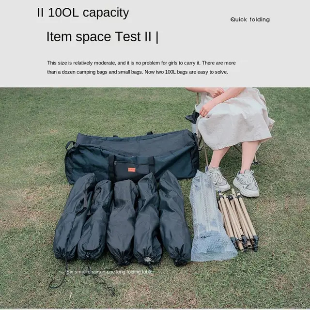 코드 잠금 장치가 있는 야외 여행 보관 가방