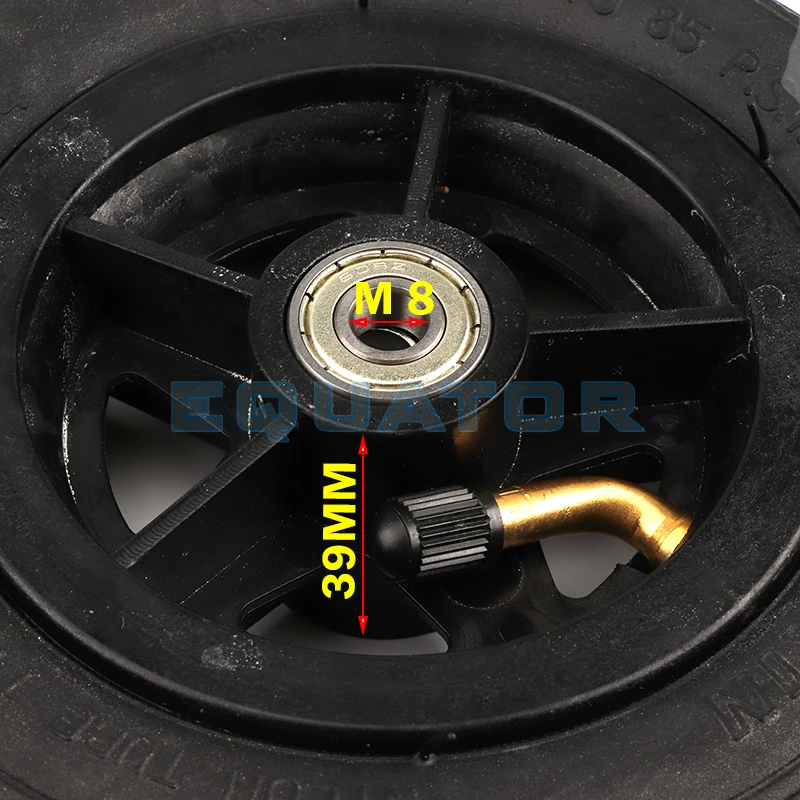 Tyre Inner Tube Motorcycle 6x1 1/4 tyre 150MM Scooter Inflation Wheel Aluminium Plastic Hub Inner Tube Electric Scooter 6 Inch Pneumatic Tire