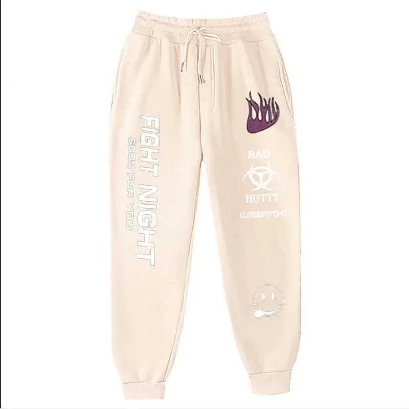 Fashionable and comfortable casual pants, comfortable fleece sweatpants, best-selling spring and autumn versatile trousers S-3XL 6