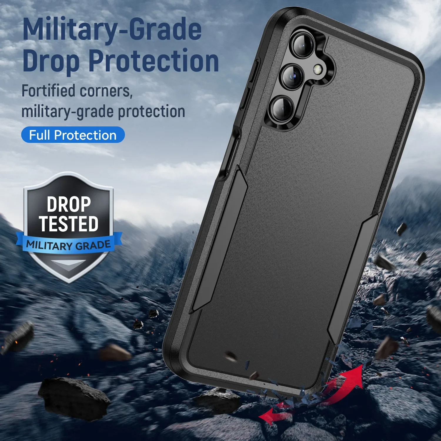 【新品・未開封】ギャラクシー・クエストN.S.E.A. Protector Galaxy S25ケース Symmetry Clear Magnets Qi2対応 耐衝撃
