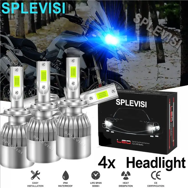

LED Headlight Kit For BMW R1200GS Adventure 2007 2008 2009 2010 2011 2012 2013 2014 2015 2016 2017 2018 Combo Motorcycle Led H7