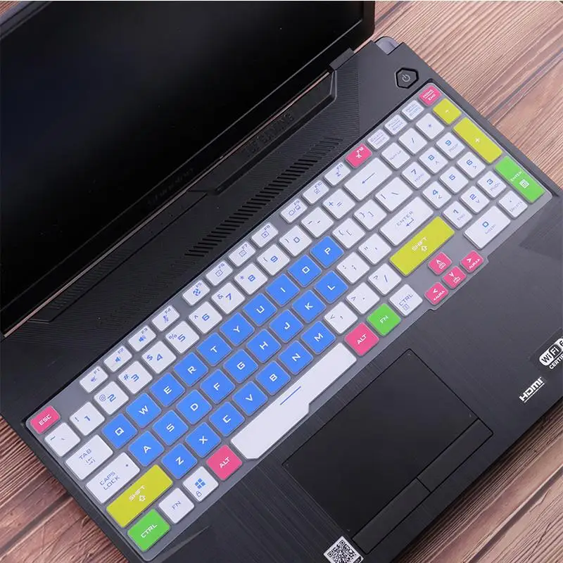 Laptop Keyboard Cover For ASUS TUF F15 FX506 FX506HM FX506HE FX506LH FX506L ASUS TUF Gaming F17 FX706 HE FX706LI LU keyboard cover,keyboard silicone cover