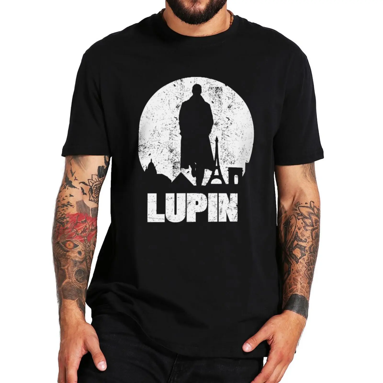 Arsene Lupine Essential T Shirt Assane Diop Mystery Thriller Tv Series Fans Top Casual 100% Cotone Premium Summer T-Shirt