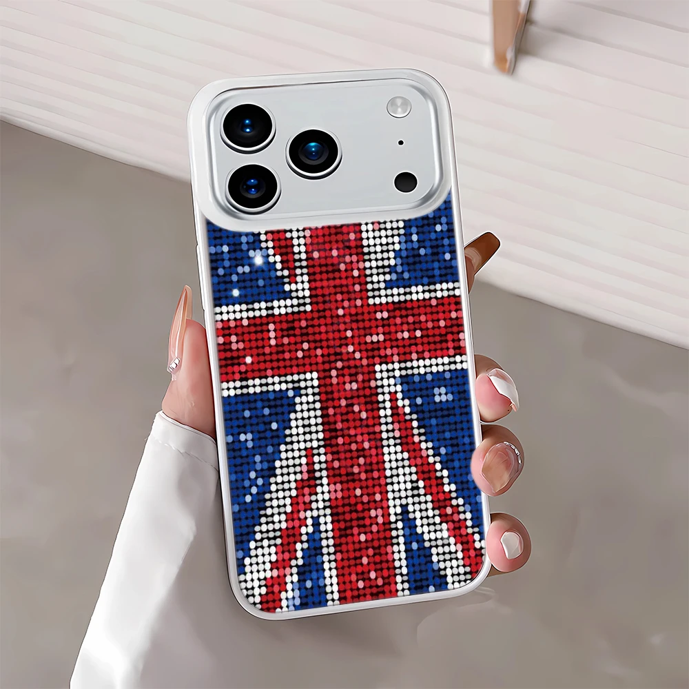 National Flag Series Silicone Shockproof Phone Case Cover