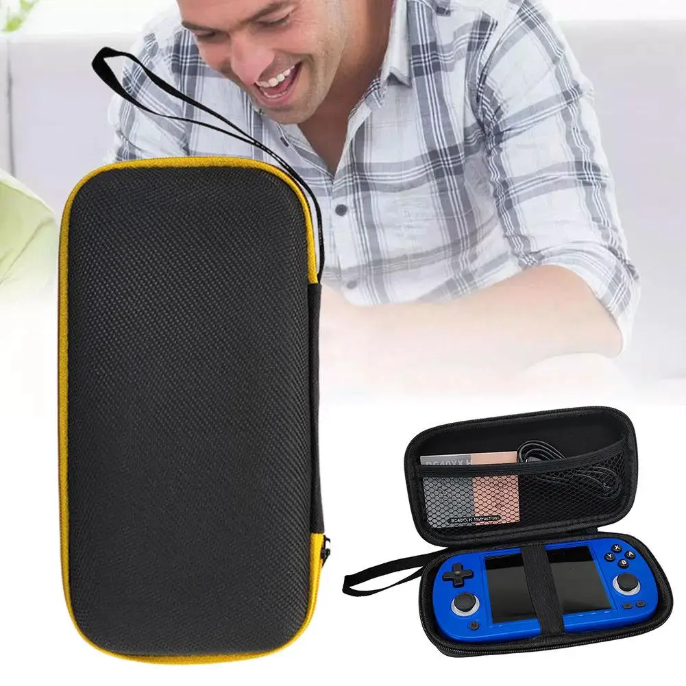 Enhanced Travel Protective Carrying Case for Game Consoles - Shockproof EVA Hard Storage Bag