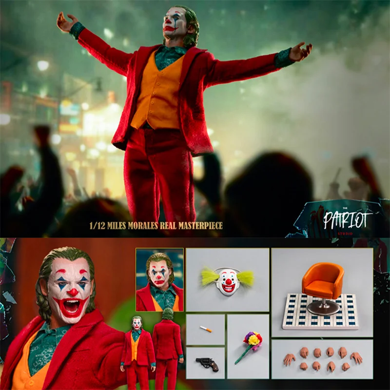 

Patriot Studio 1/12 Scale Model Clown Arthur 6Inch Men Soldier Action Figure Fleck Deluxe Edition Dolls Collection Toys Fans