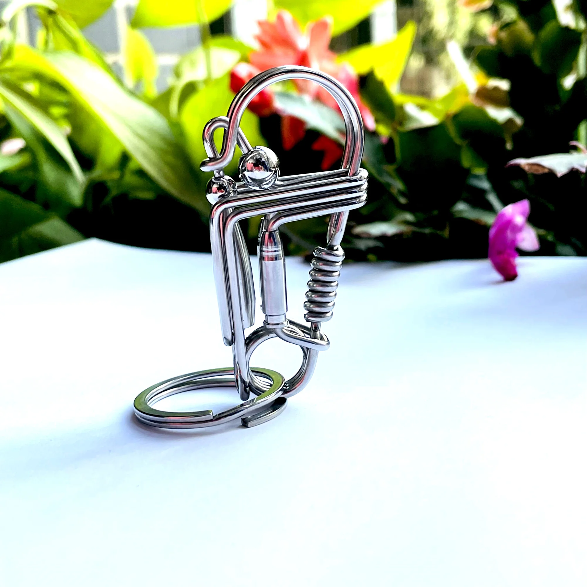 Key Holder Ring Bag Men's Business Car Lock Key Card Wristlet Keychain With  Metal Luxury DIY Handmade Brand Keychains Lanyard - AliExpress