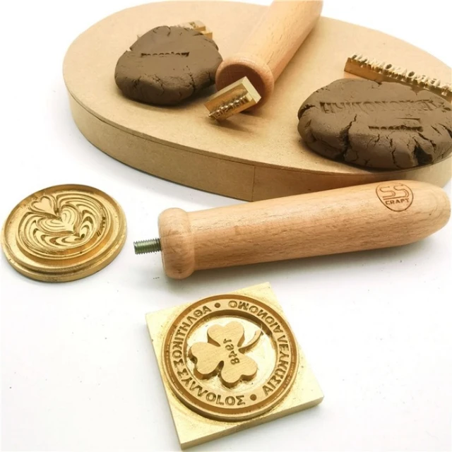 Custom Clay Stamp Custom Pottery Stamps Polymer Clay Stamps