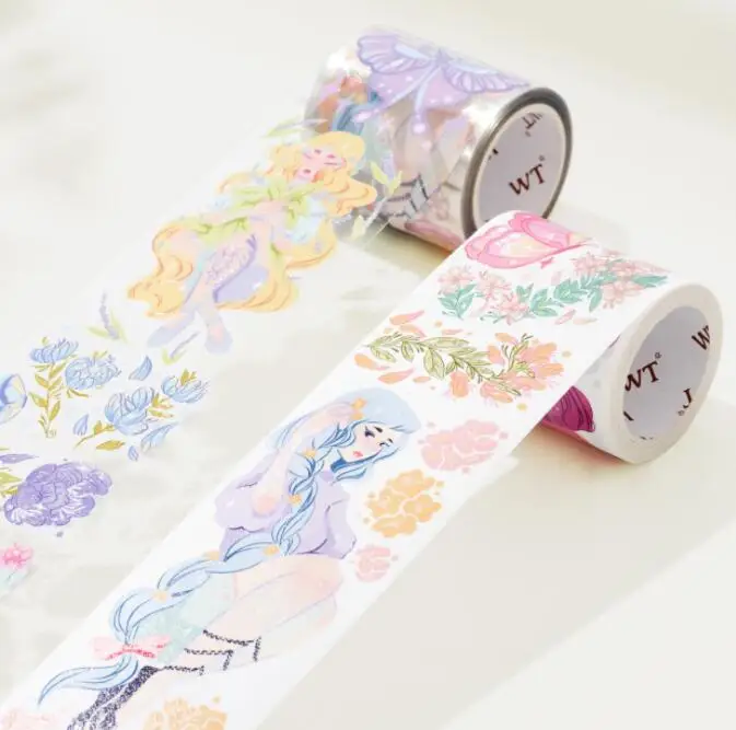 Lovely Garden Wide Washi / PET Tape