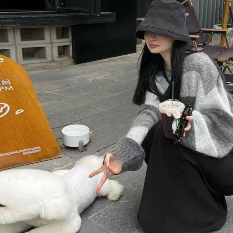 Korean Style Spring Maternity Woolen Fishtail Skirts Tall Women Mermaid Trumpet High Waist Pregnancy Long Loose Skirts