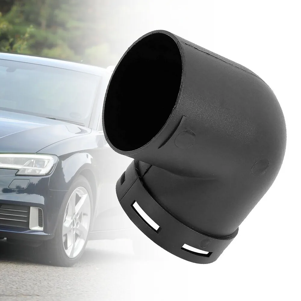 75mm/60mm Air Ducting Pipe Elbow Plastic Black Ducting Outlet Connector 90 Degrees Parking Heater For Eberspaecher air diesel heater duct pipe