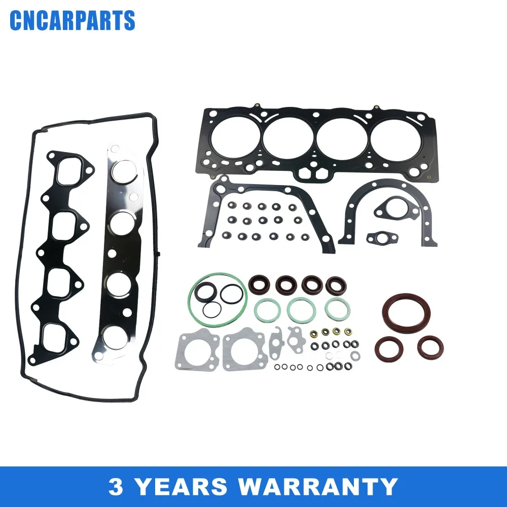 

VRS, полный капитальный Комплект прокладок для двигателя для TOYOTA COROLLA AE92,AE102,AE112 7A-FE 16 В, ременной привод EFI HOLDEN NOVA