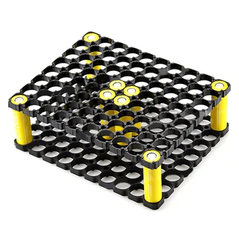 18650 8*10 Cassa di Batteria Al Litio Supporto Batterie Staffa di Supporto FAI DA TE di Sicurezza Anti Vibrazione di Plastica Batteria Cilindrica