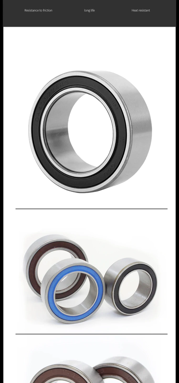 Description Picture 3 of itemAutomotive air-conditioning compressor bearing air-conditioning pump 40BD45 45BD7532 35BD5215 35BD5015 30BD4718 30BD4720