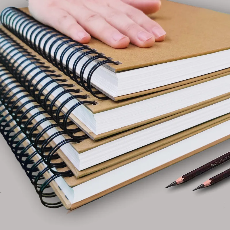 16k/32k Spiral Sketch Book Large Notebook(built in Drawing - Temu