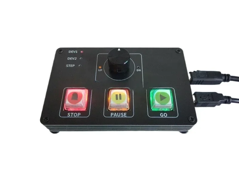HirenderP1/QLAB Professional Performance Media Music Control Player MIDI Media USB Mechanical Keyboard