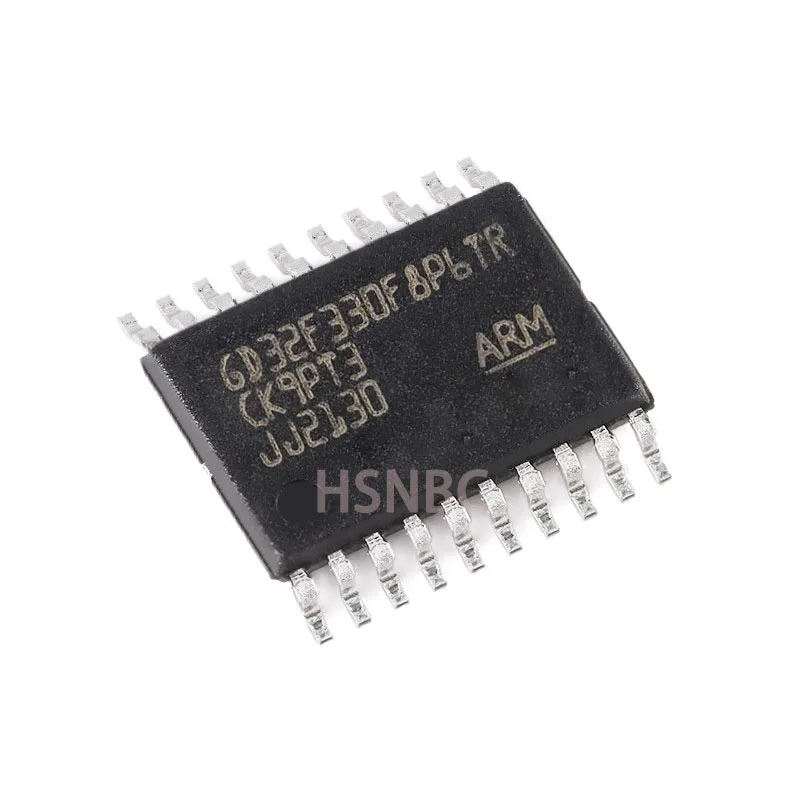 10Pcs GD32F330F8P6TR TSSOP-20 100% Brand New Original Stock 10pcs tl074idr soic 14 100% brand new original stock