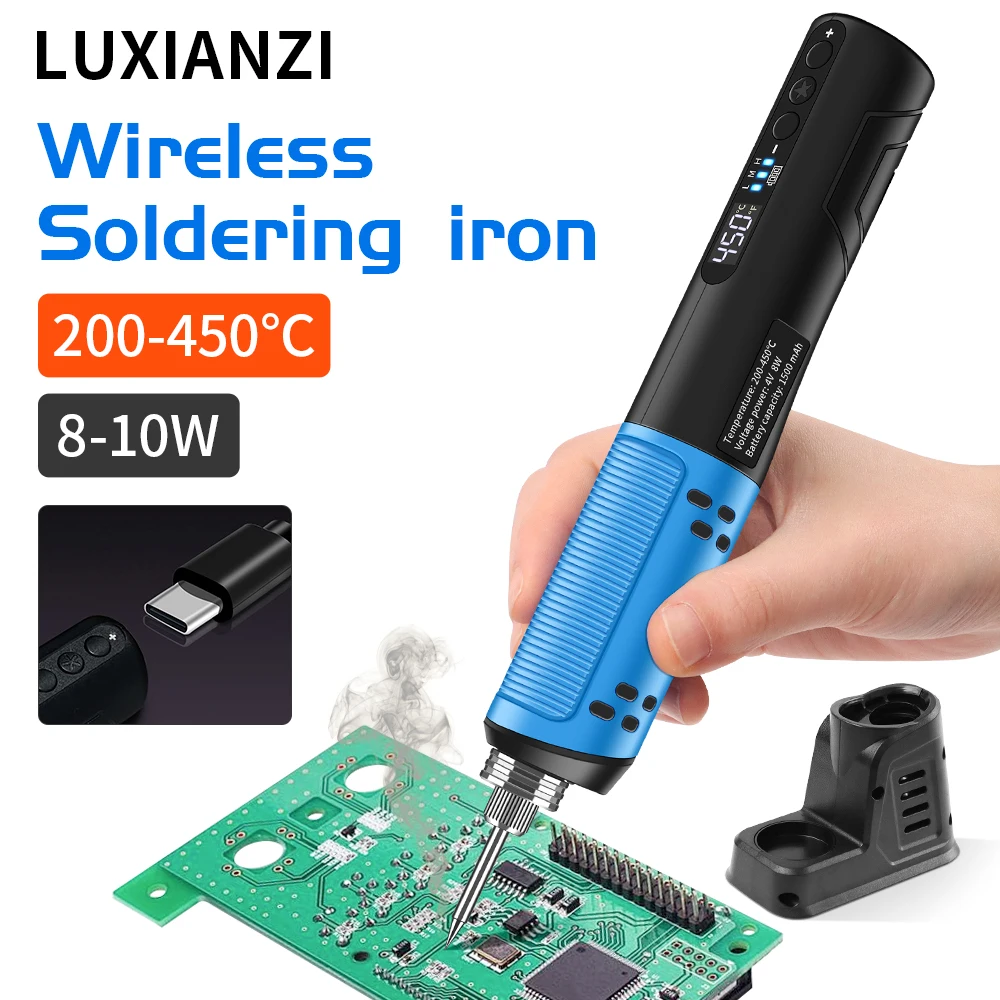 luxianzi-usb-sem-fio-ferro-de-solda-el-trica-temperatura-ajust-vel