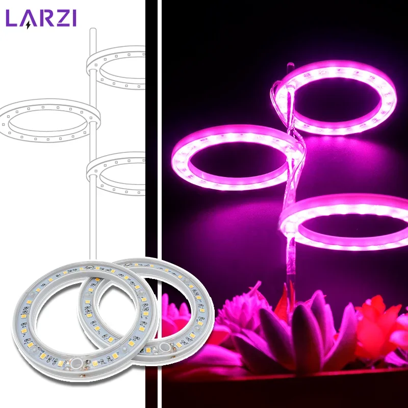 Luce Per Coltivazione Di Piante Da Interno A LED Spettro Completo Premium Regolabile In Altezza Dimmerazione A 4 Livelli Timer 2/4/8 Ore Perfetto Per La Cura Delle Piccole Piante - Foto 6