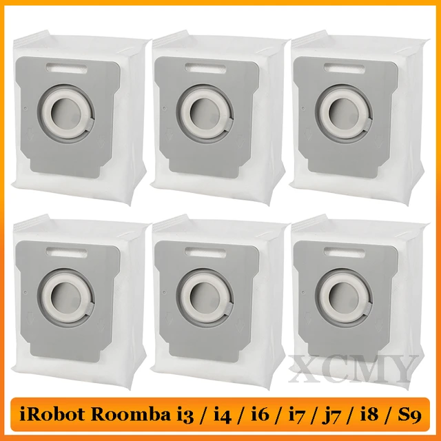 Remplacement de Sacs Réutilisable pour iRobot Roomba, Sacs à Poussière pour  Aspirateur iRobot Roomba i7 i7+