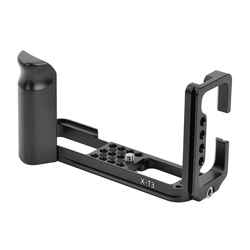 EBTOOLS Piastra a sgancio rapido staffa a forma L 1/4''Impugnatura Verticale Con Staffa A L