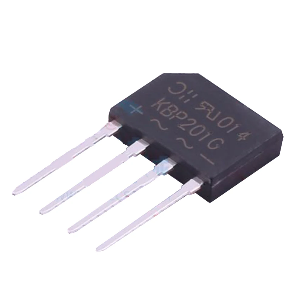 

Мостовой выпрямитель KBP201G, одиночный, 2A, 100V, KBP (5 шт.)