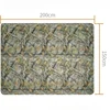 Outdoor Camouflage Quilt, Camping Multifunctional Nap Blanket, Button Picnic Quilted Quilt, Camping Mat, Camping Supplies 6