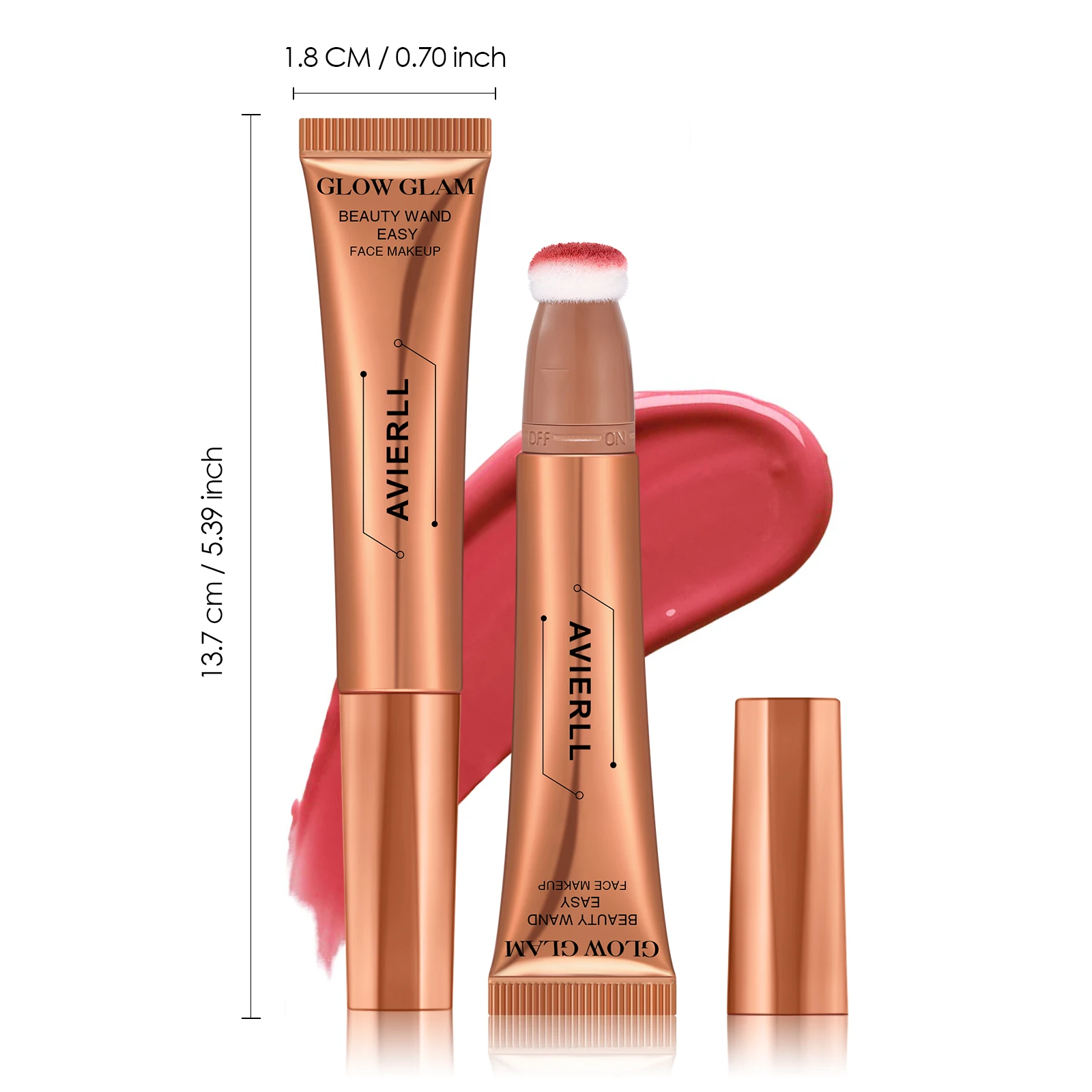 3-in-1 Cream Makeup Highlight Contour Conceal 0.63oz/1pc