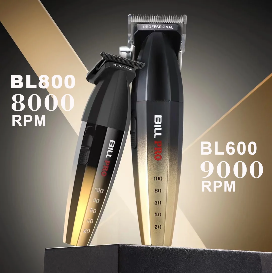 BiLLPRO BL600 BL800 Professional Barber Electric Push Hair Clipper Oil Head  Gradient Engraving Head Whitening Device Shaver Tool - AliExpress