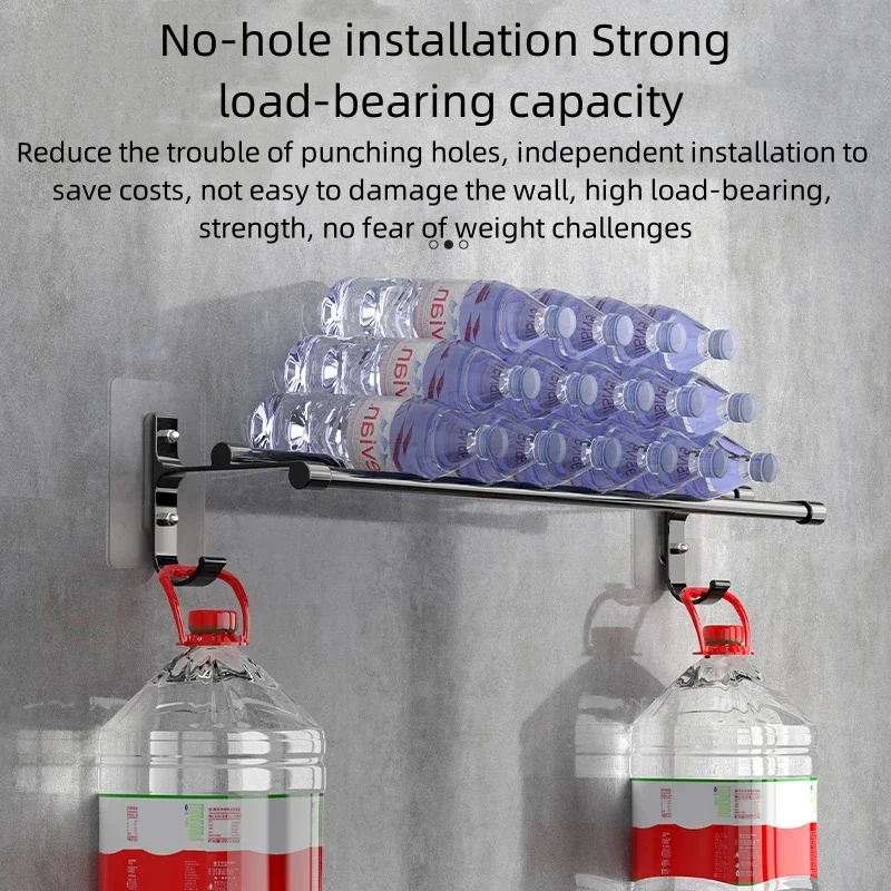 Space Aluminum Towels Rack Stand With No Drill Bathroom Towel Holder Bathroom Supplies Organizer and Accessories Towel Bar Rail towel rack
